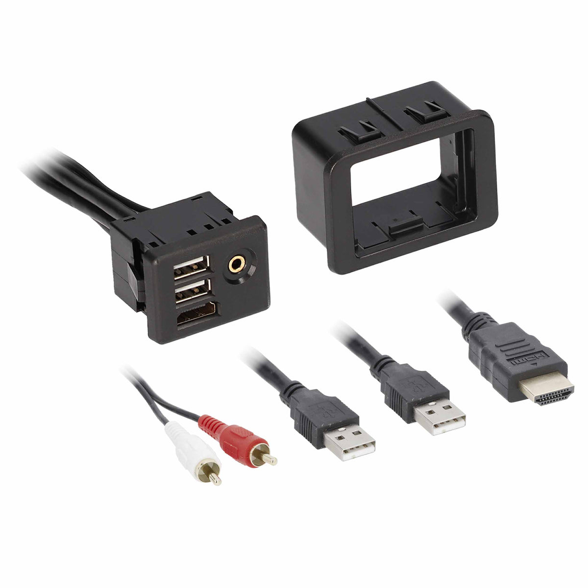 Axxess AXUSB-RAM1-6 USB/AUX/HDMI® Replacement Panel - Chrysler | Dodge | Jeep 2013-2017