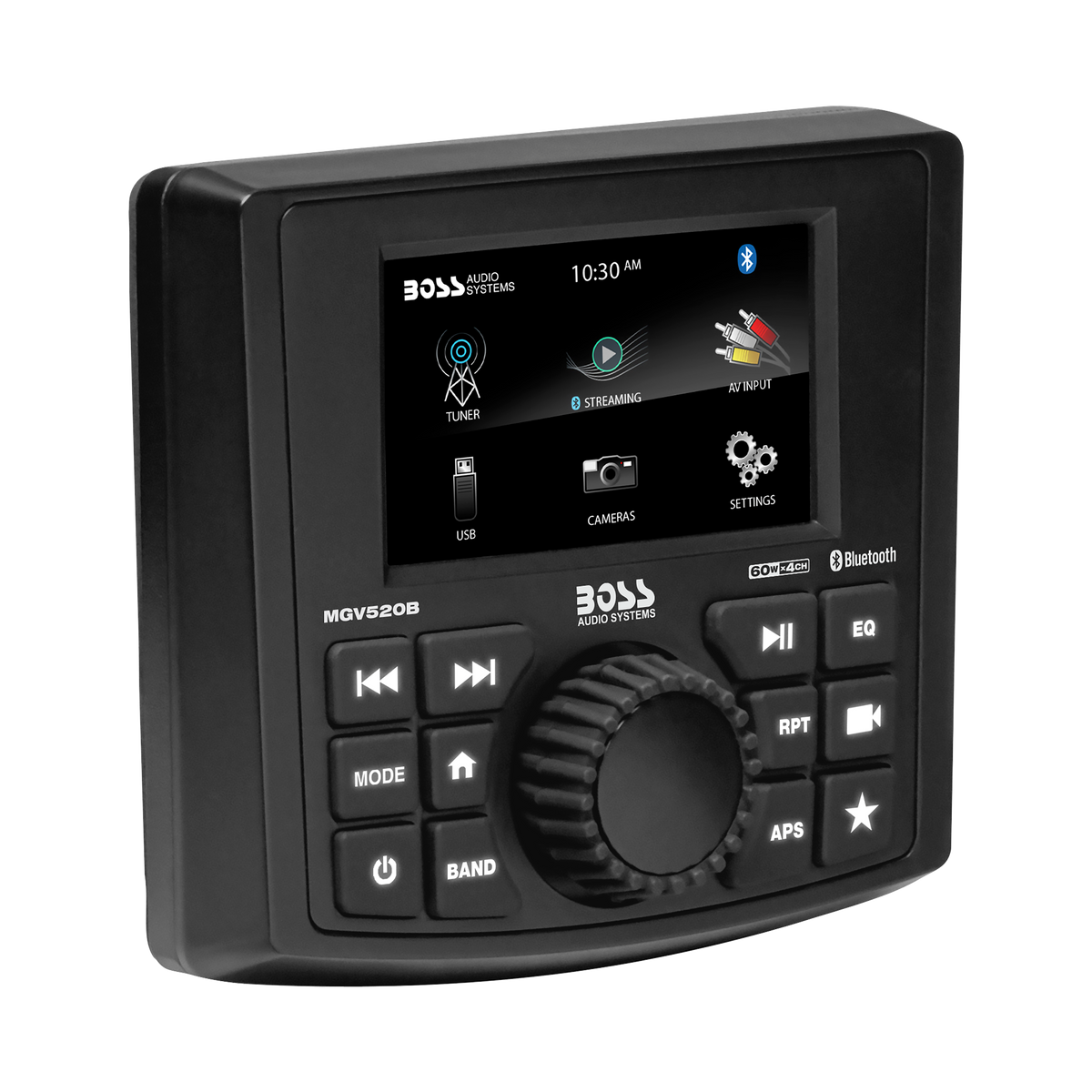BOSS Audio MGV520B Receiver – Cutout Diameter: 3" (76 mm)