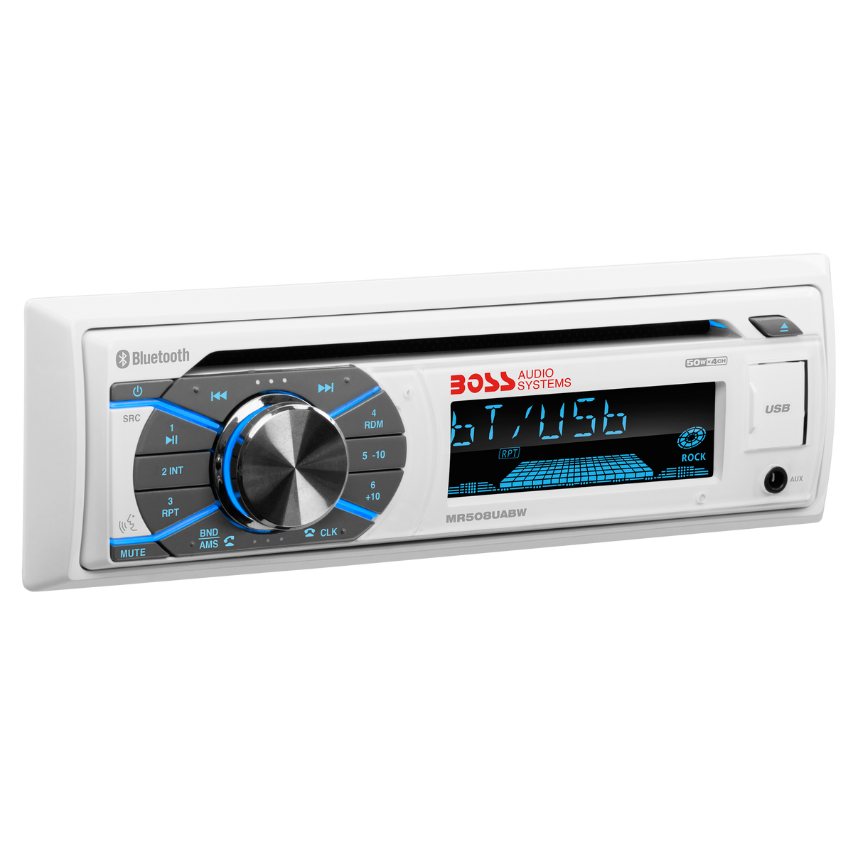 BOSS Audio MR508UABW Receiver – Single-DIN Fit
