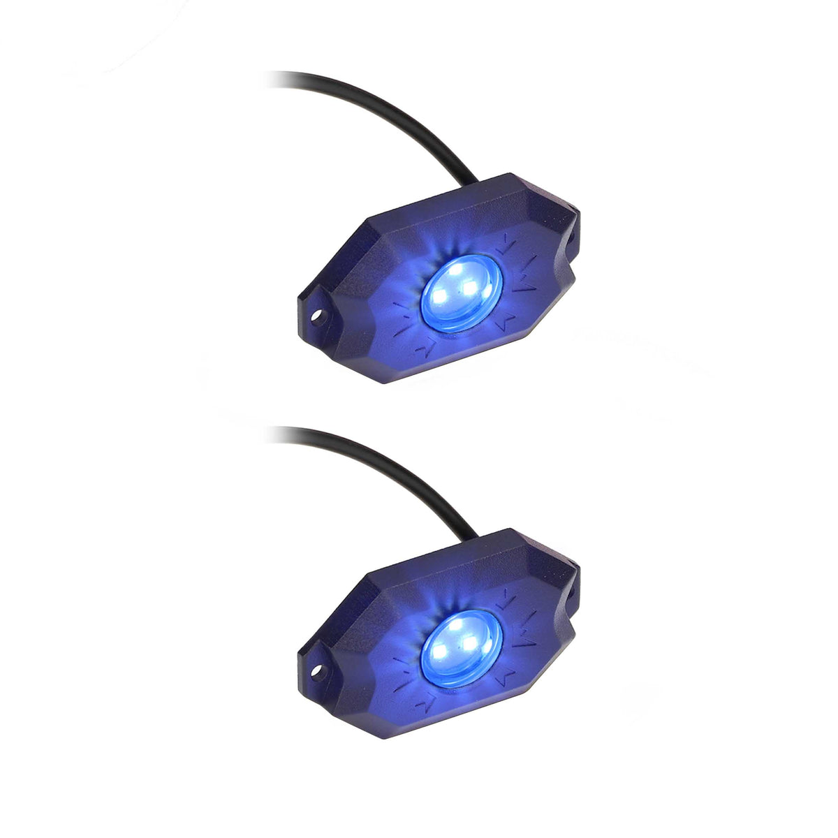 Daytona Lights Rock Lights (Blue) - 2 Pack
