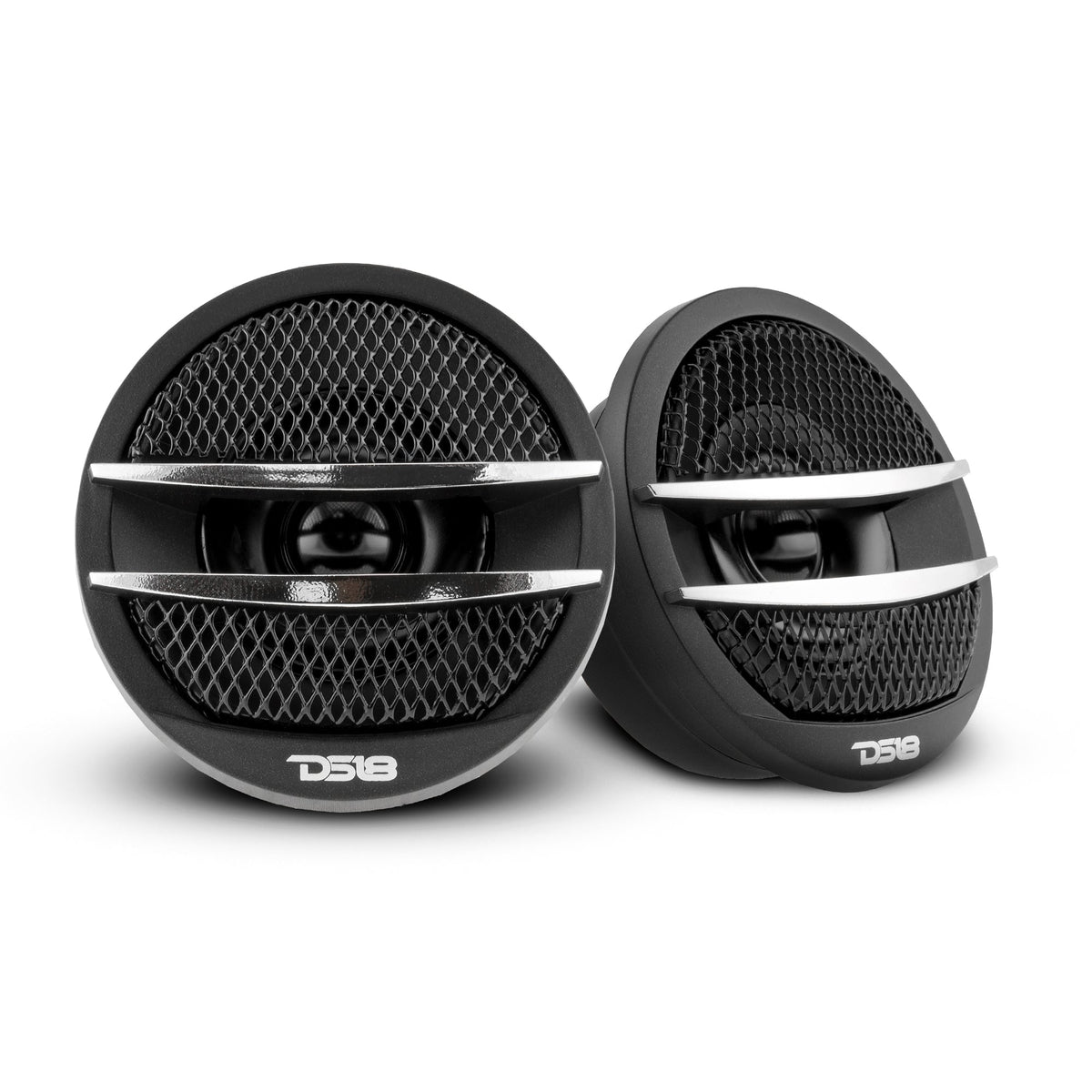 DS18 TX1S TX1 2" PEI Dome Ferrite Tweeter 0.5" VC 200 Watts - Silver