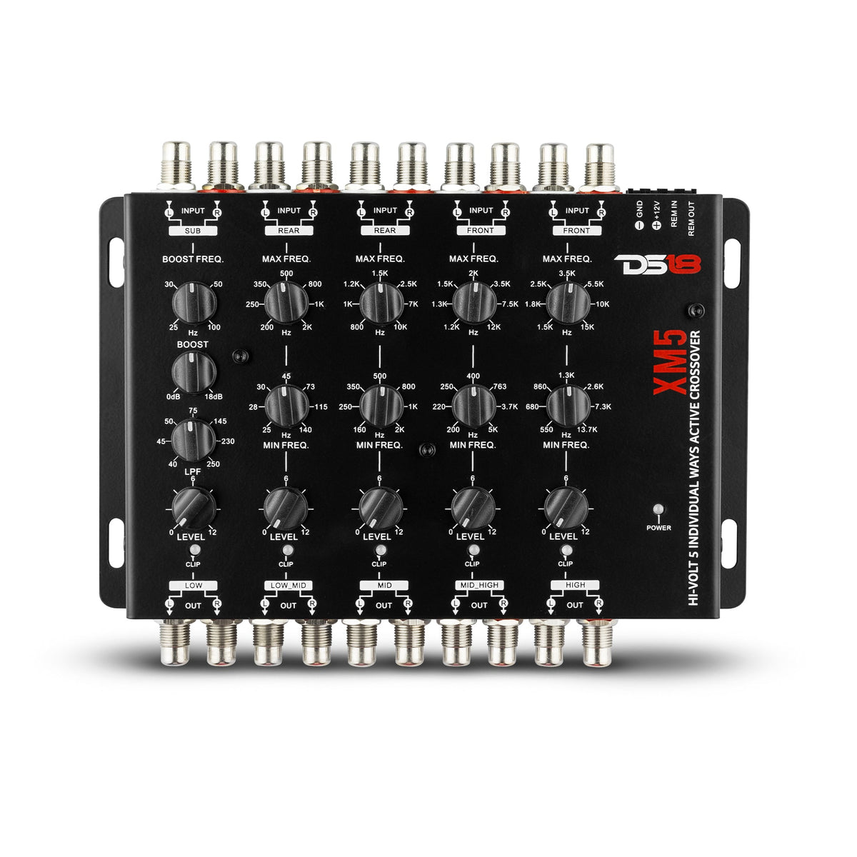 DS18 XM5 High Volt 5-Way Active Crossover