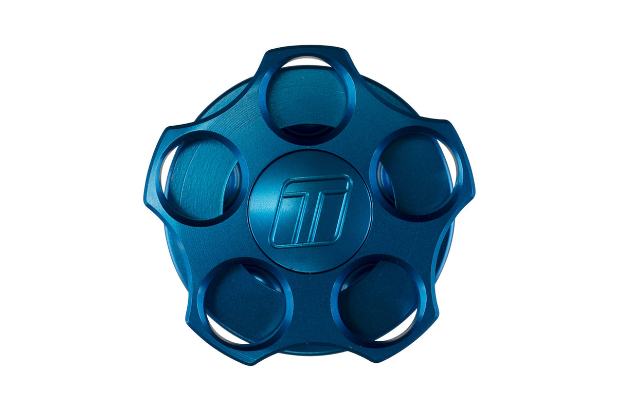 Turbosmart Oil Cap - M37x3 -Toyota - Blue