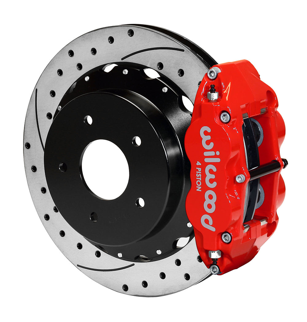 Wilwood Forged Narrow Superlite 4R Big Brake Rear Brake Kit For OE Parking Brake