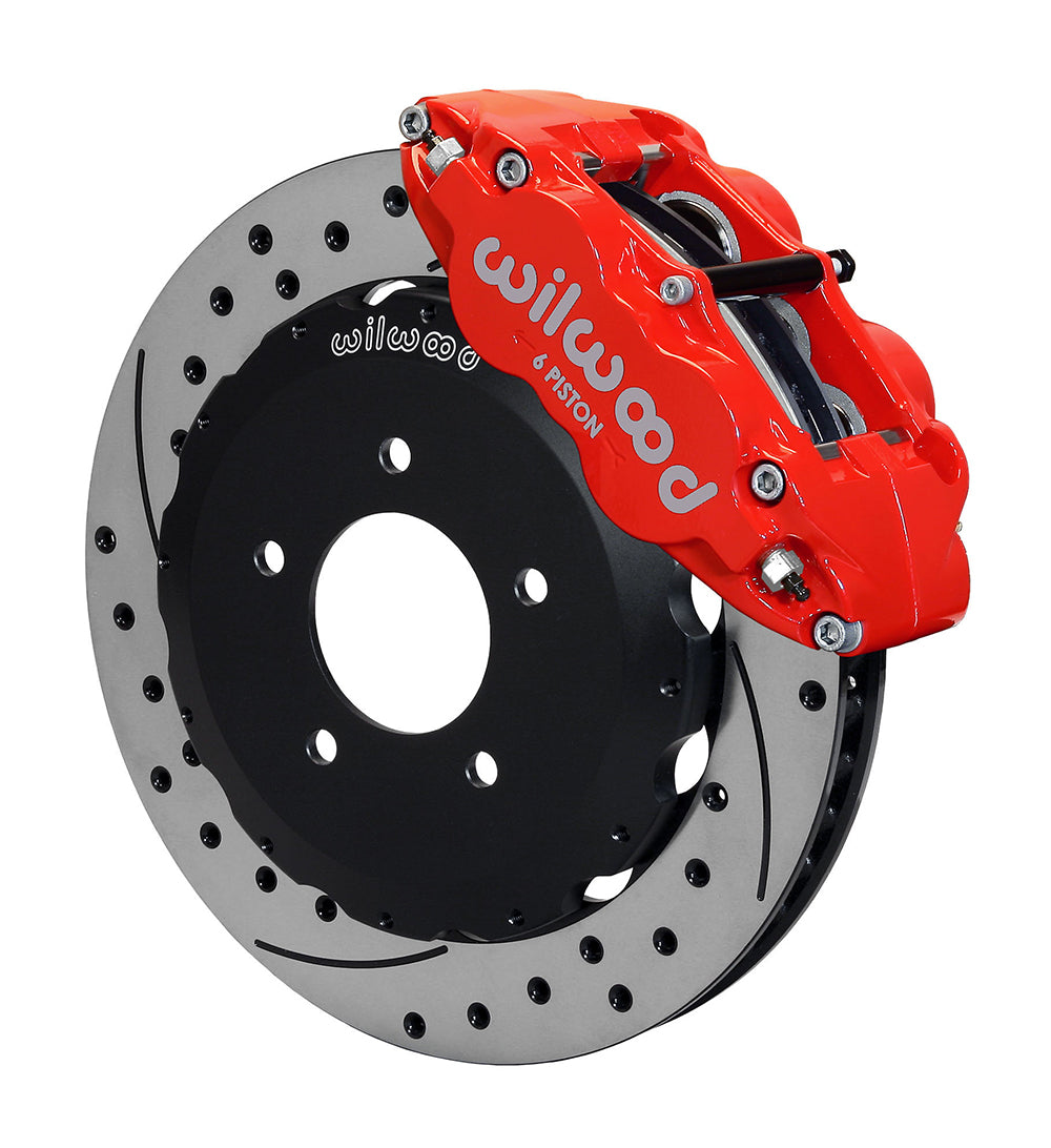 Wilwood Forged Narrow Superlite 6R Big Brake Front Brake Kit (Hat)