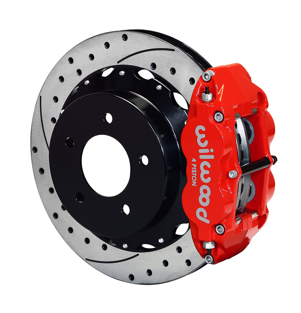 Wilwood Forged Narrow Superlite 4R Big Brake Rear Brake Kit For OE Parking Brake