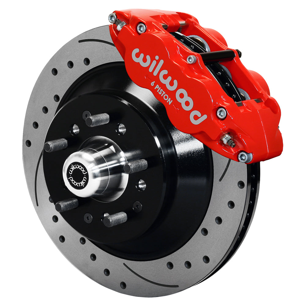 Wilwood Forged Narrow Superlite 6R Big Brake Front Brake Kit (Hub and 1PC Rotor)