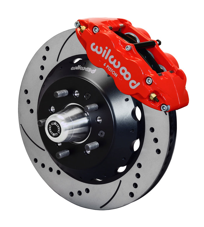 Wilwood Forged Narrow Superlite 6R Big Brake Front Brake Kit (Hub)