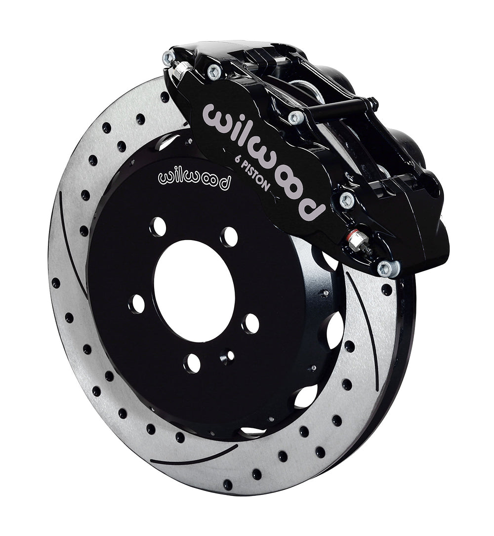Wilwood Forged Narrow Superlite 6R Big Brake Front Brake Kit (Hat)