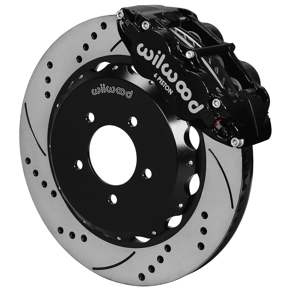 Wilwood Forged Narrow Superlite 6R Big Brake Front Brake Kit (Hat)