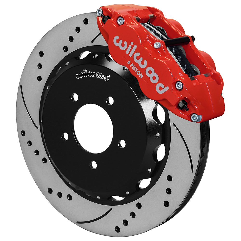 Wilwood Forged Narrow Superlite 6R Big Brake Front Brake Kit (Hat)