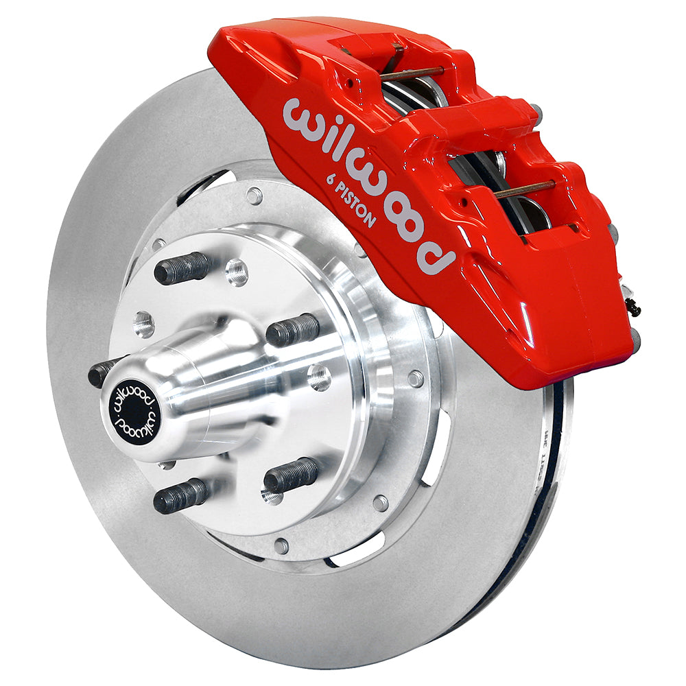 Wilwood Forged Dynapro 6 Big Brake Front Brake Kit (Hub)