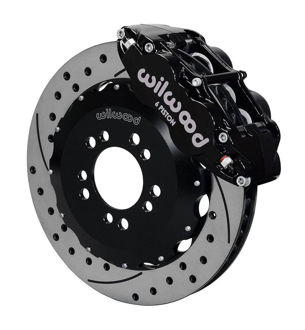 Wilwood Forged Narrow Superlite 6R Big Brake Front Brake Kit (Hat)