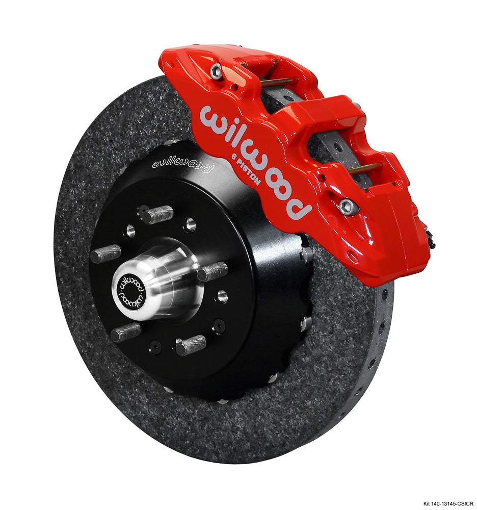 Wilwood AERO6 WCCB Carbon-Ceramic Big Brake Front Brake Kit