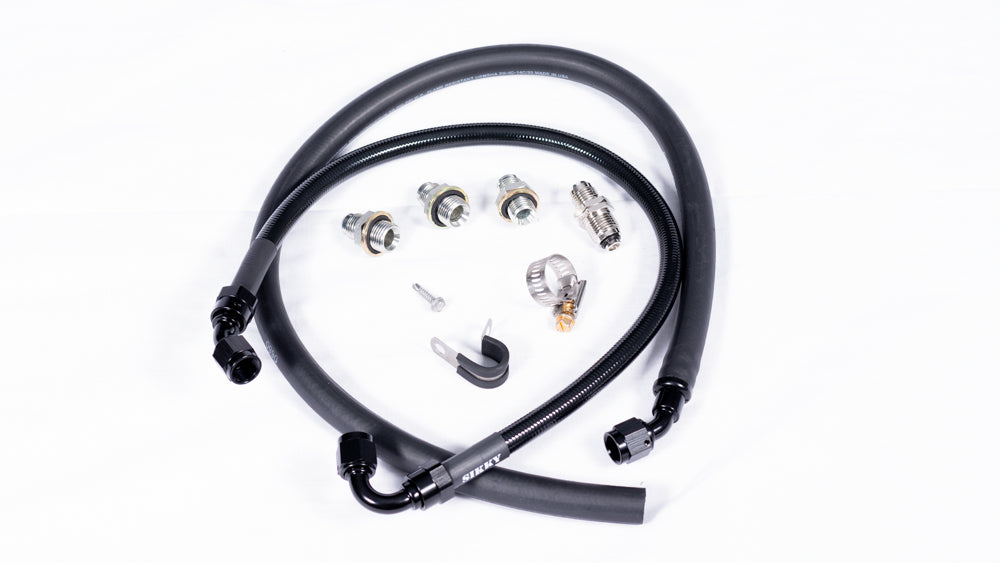 BMW E30 LHD LS Swap Power Steering Line Kit