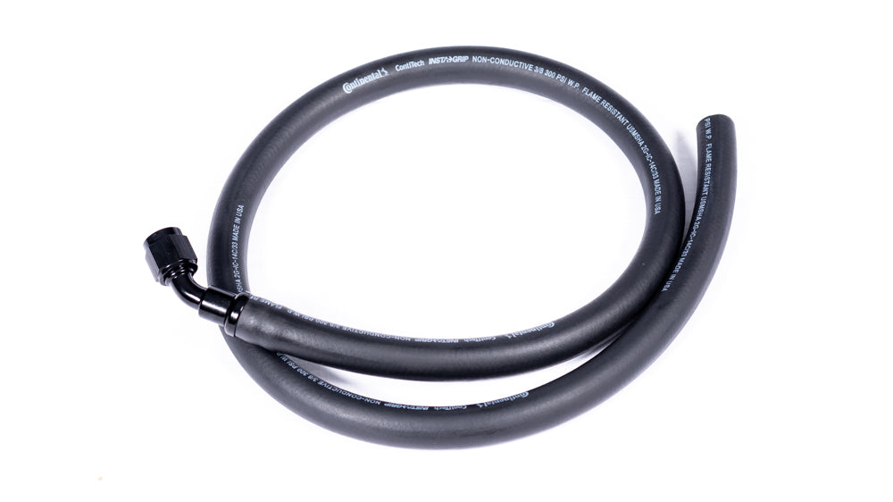 E30 / E36 High Pressure Power Steering Line for LS3 / bottom port PS pumps - image 2