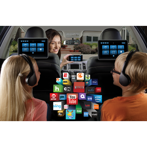 Audiovox AVXSB10DD2 Dual 10.1-Inch Android/DVD Seatback System