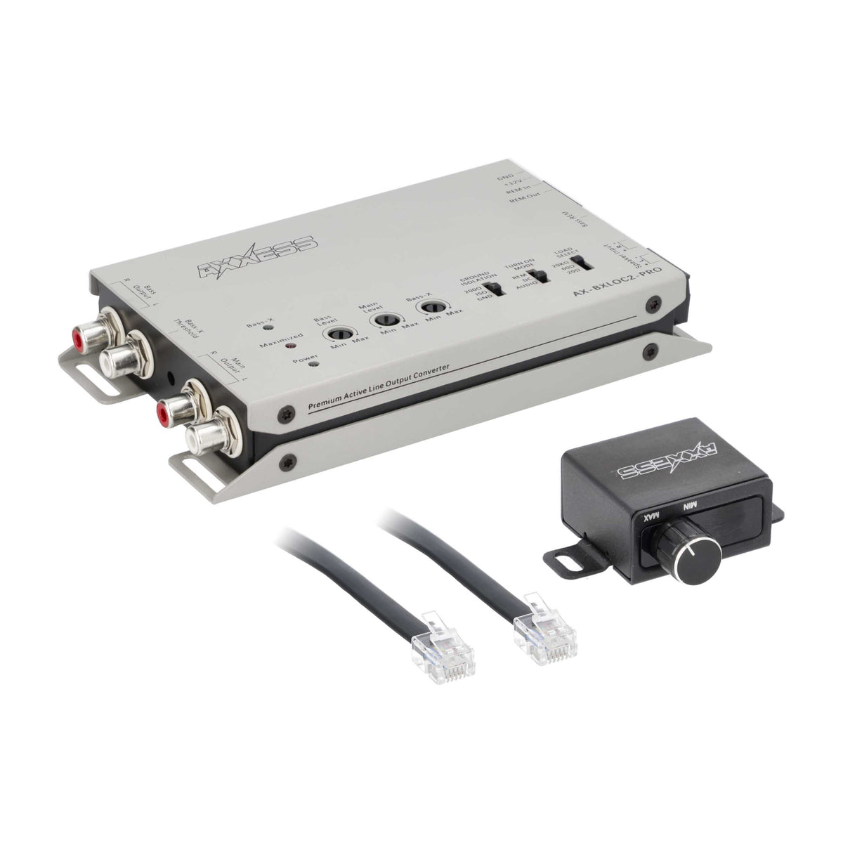 Axxess AX-BXLOC2-PRO 4-Channel Active LOC with Bass Restoration