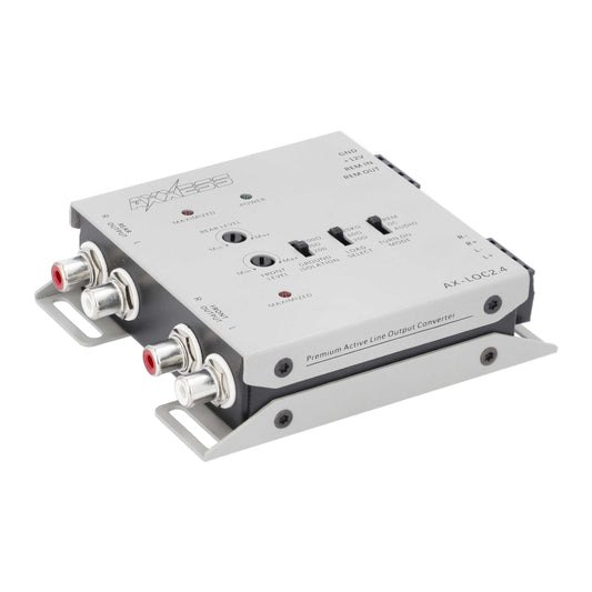 Axxess AX-LOC2.4 2 In/4 Out Active Line Output Converter | 20V Input