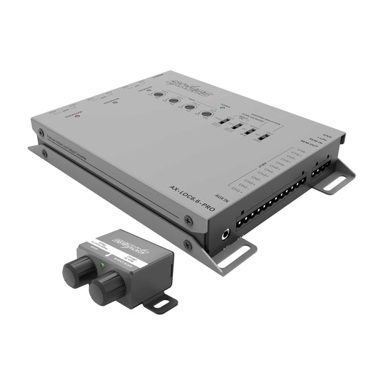 Axxess AX-LOC6.6-PRO 6-Channel Line Output Converter with Summing Processor | 40V Input