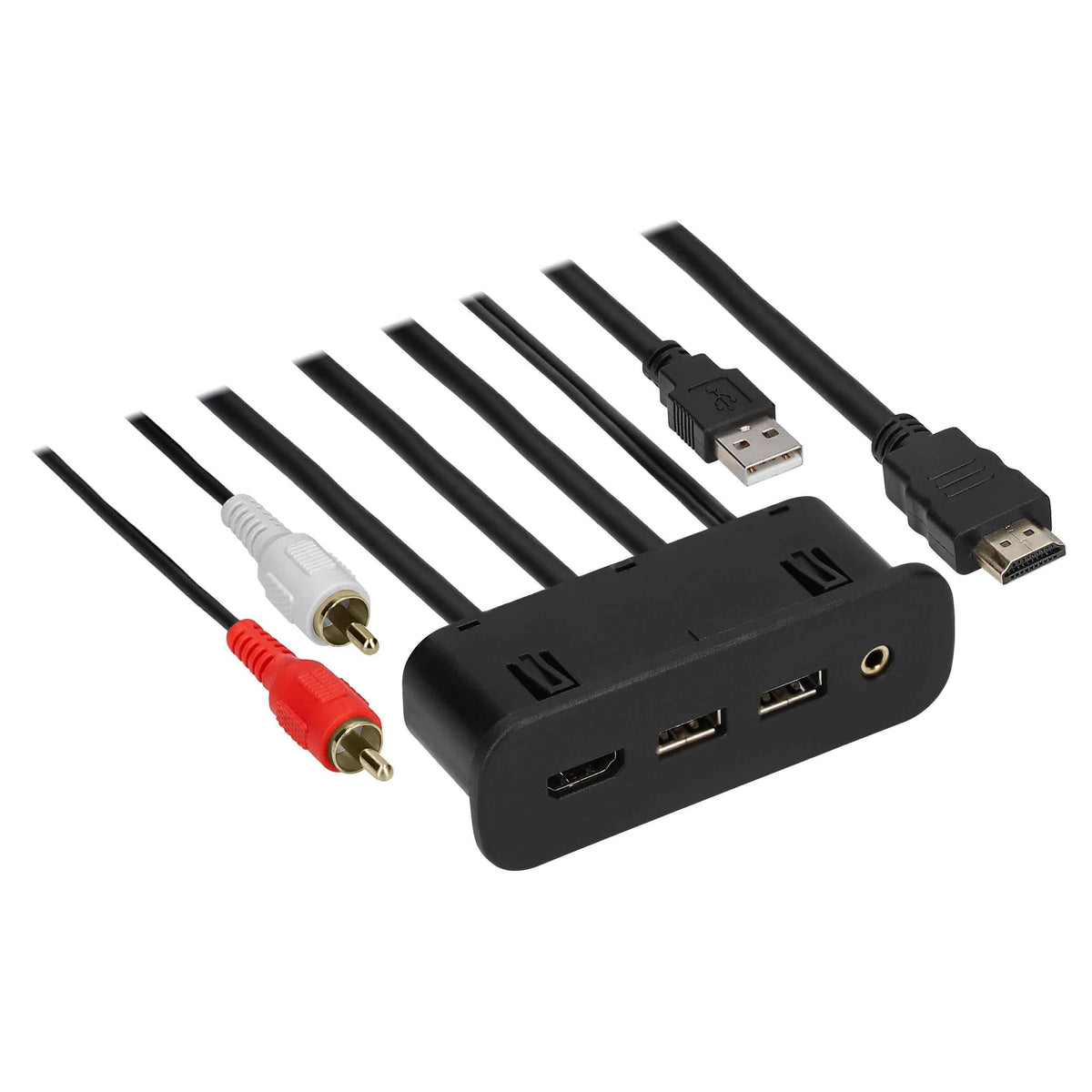 Axxess AXUSB-CH1 USB/AUX/HDMI® Replacement Panel  - Chrysler | Dodge | Jeep 2015-2016