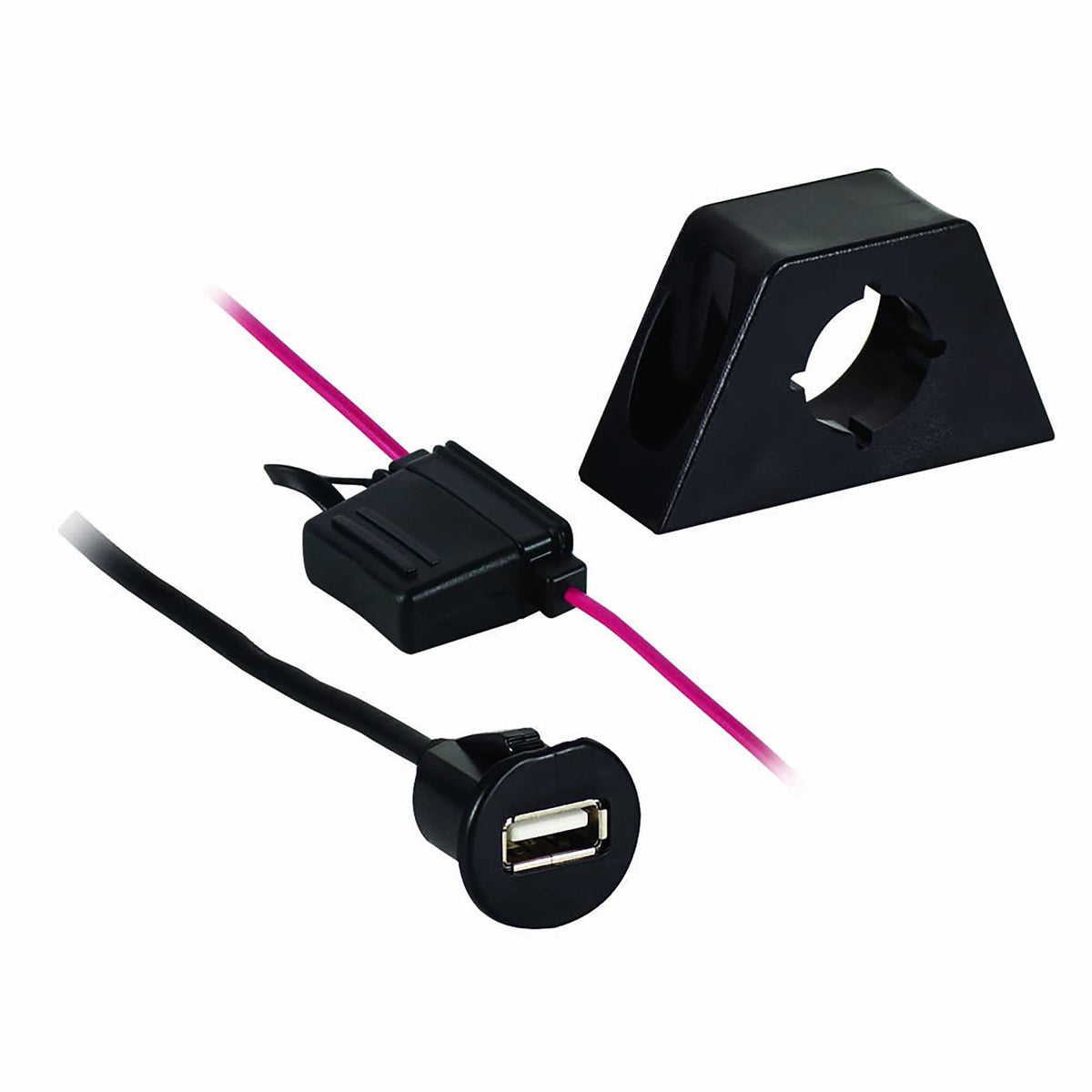 Axxess AXUSB-CP Universal Under Dash or Flush Mount USB Charger