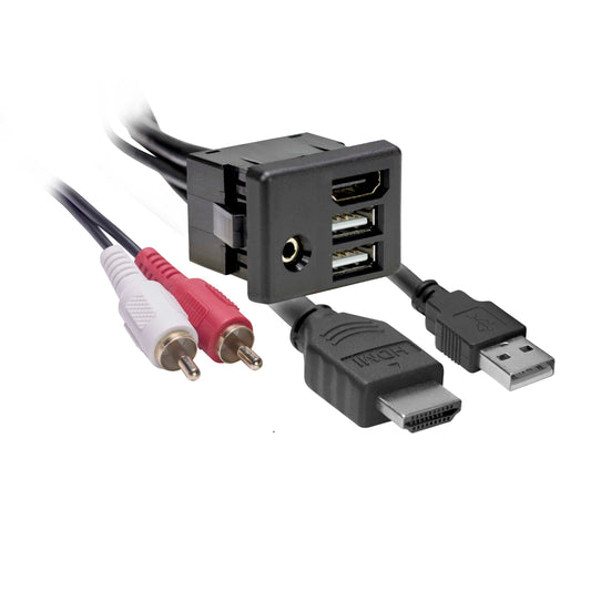 Axxess AXUSB-GM6 USB/AUX/HDMI® Panel - GM | Buick 2012-2021