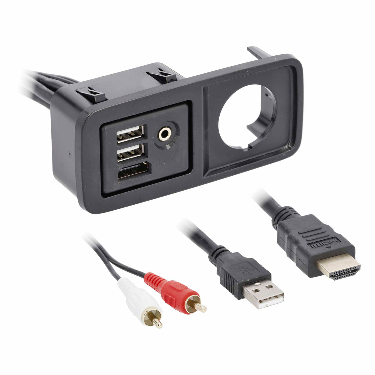 Axxess AXUSB-JP1 USB/AUX/HDMI® Replacement Panel - Jeep® 2014-2018