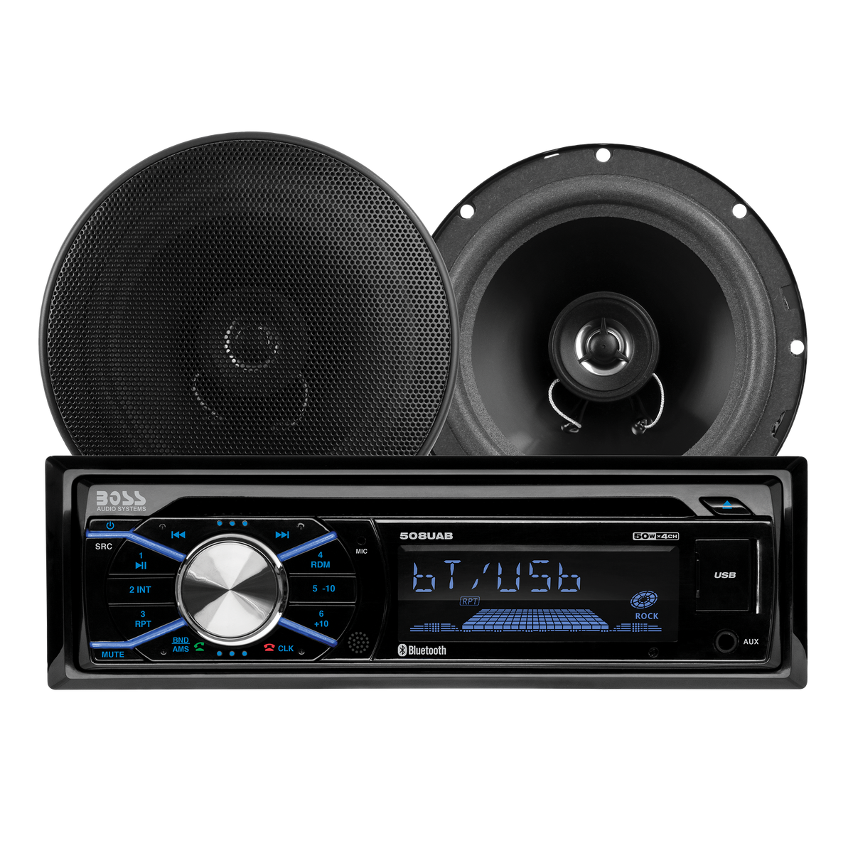 BOSS Audio 656BCK Receiver – Single-DIN Fit