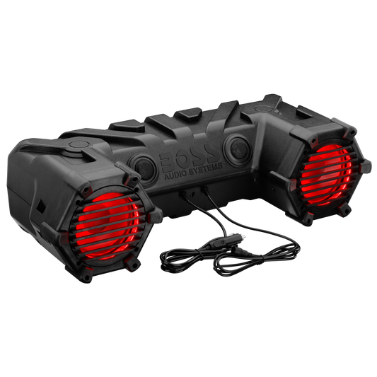 BOSS Audio ATV30BRGB ATV/UTV Audio System – Fully Marinized System