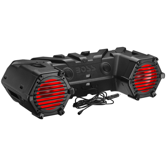 BOSS Audio ATV95LRGB ATV/UTV Audio System – Fully Marinized System