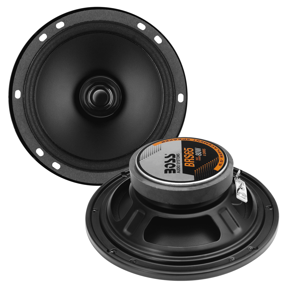 BOSS Audio BRS65 Speakers – Polypropylene Cone