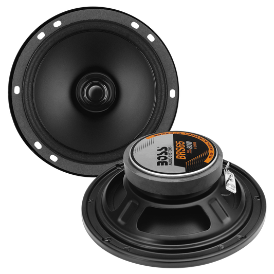 BOSS Audio BRS65 Speakers – Polypropylene Cone