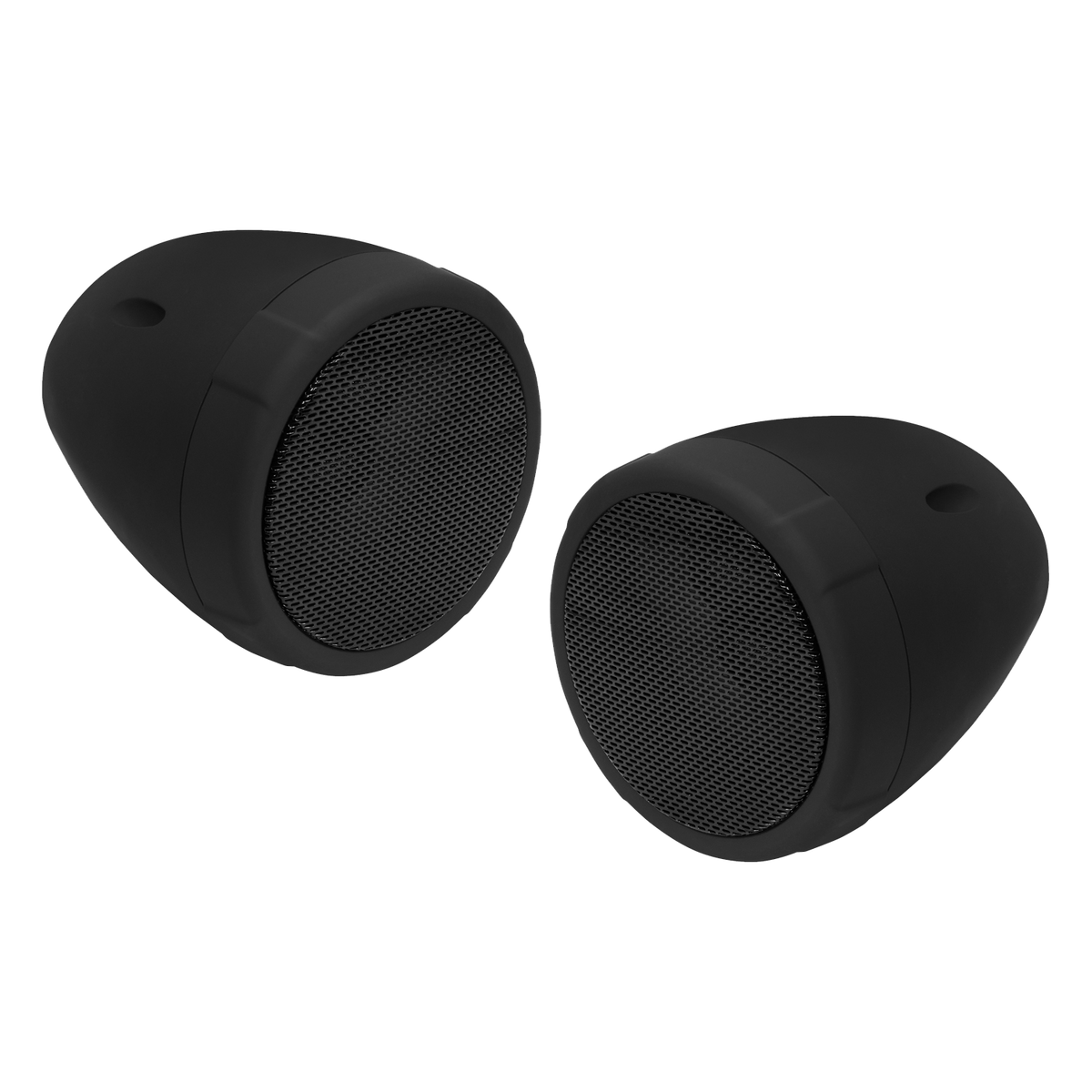 BOSS Audio MCBK425BA Motorcycle Audio System – 3" (76 mm) Matte Black Speakers (1 Pair)