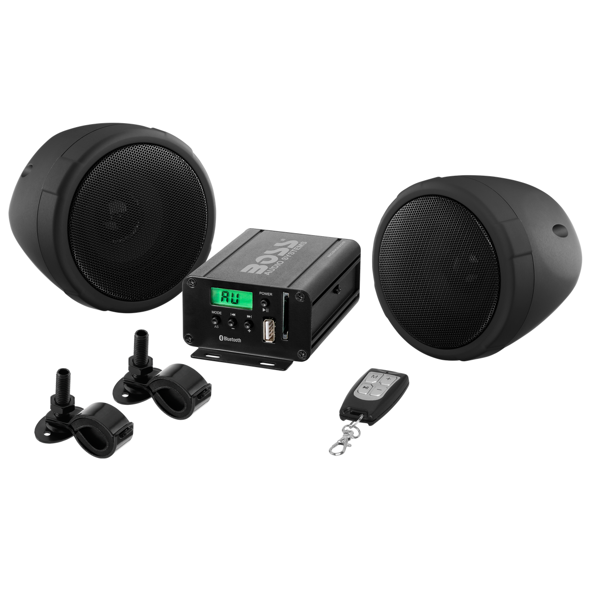BOSS Audio MCBK520B Motorcycle Audio System – Full-Range, Class A/B