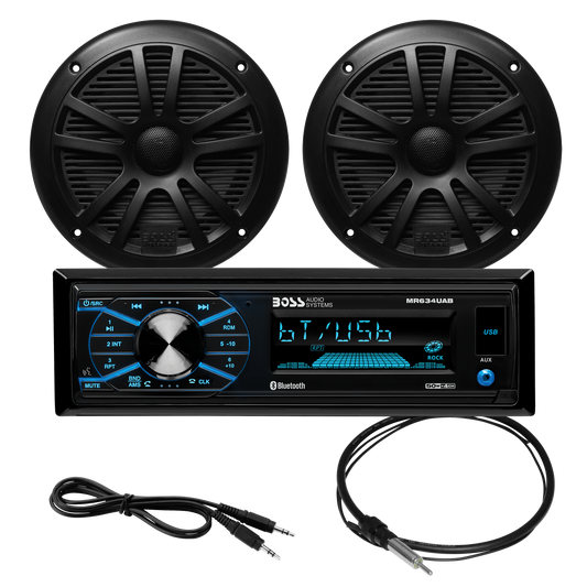 BOSS Audio MCBK634B.6 Receiver – Single-DIN Fit