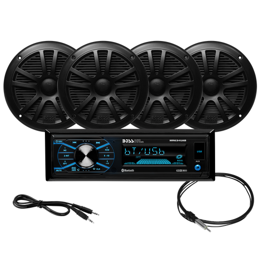 BOSS Audio MCBK634B.64 Receiver – Single-DIN Fit