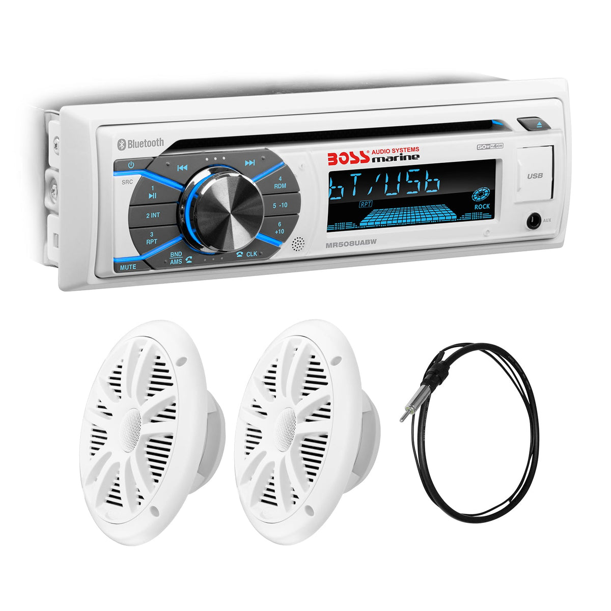 BOSS Audio MCK508WB.6 Receiver – Single-DIN Fit
