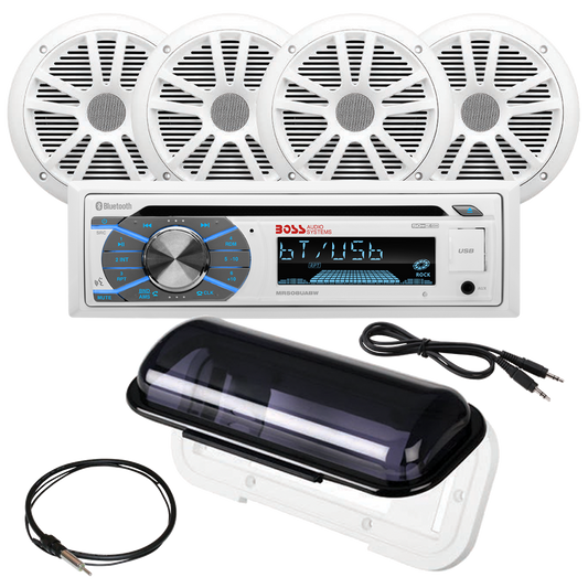 BOSS Audio MCK508WB.64S Receiver – Single-DIN Fit