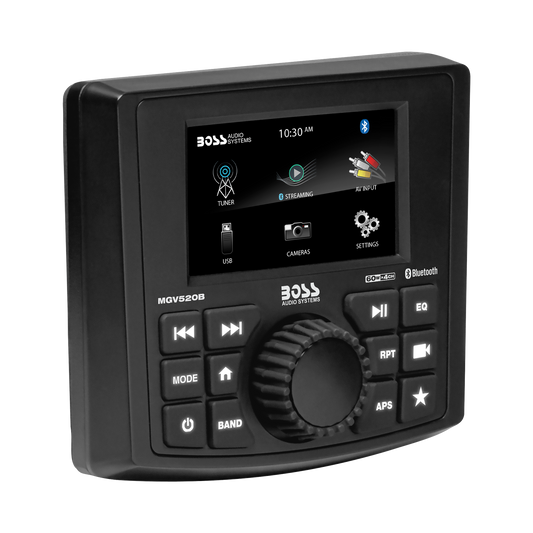 BOSS Audio MGV520B Receiver – Cutout Diameter: 3" (76 mm)
