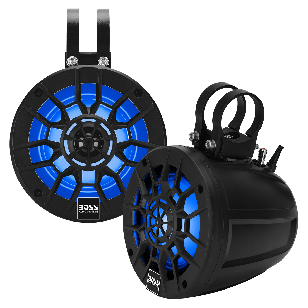BOSS Audio MPWT50RGB Wake Tower Speakers – All-Terrain System