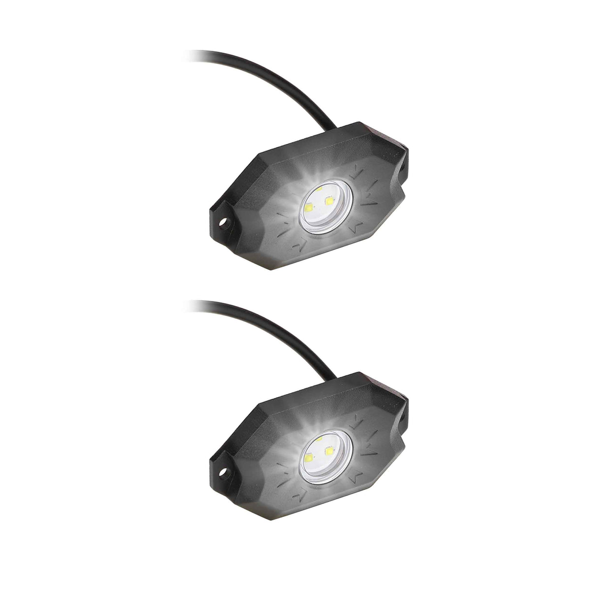 Daytona Lights Rock Lights (White) - 2 Pack
