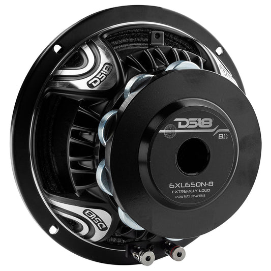 DS18 6XL650N-8 XL 6.5" Neodymium Rings Mid-Range Loudspeaker 325 Watts Rms 8-Ohm
