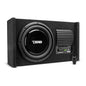 DS18 EN-DF10A 10" Loaded Amplified Shallow Down Fire Subwoofer Enclosure 250 Watts Rms