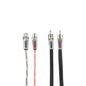 DS18 HQRCA-2F1MKIT Level 3 RCA 100% Copper OFC Y Connector 2 FEMALE  to 1 MALE -  BLACK / RED Kit