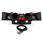 DS18 JK-SBAR/BK.HT Jeep JK/JKU Overhead Sound Bar System Fits 4 X 8" Speakers (Not included) 4 X Tweeters PRO-TW4L and 2 X Drivers PRO-DRNSC1.5 and Harness Included- Black