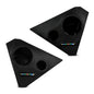DS18 SLG-FKP6V2 Polaris Slingshot Front Kick Empty Panel Pods With Digital LED Lights fits 2 x 6.5" Speakers and 2 x 3.8" Bullet Tweeters | 2015 - Current