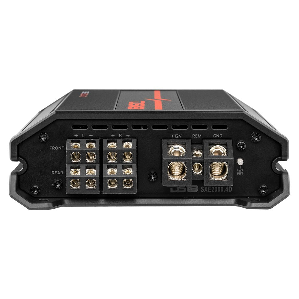 DS18 SXE-2000.4D/BK SXE Class D 4-Channel Amplifier 4 x 100 Watts RMS @ 4-Ohm 2000 Watts