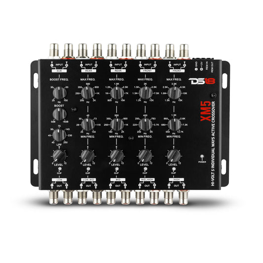 DS18 XM5 High Volt 5-Way Active Crossover