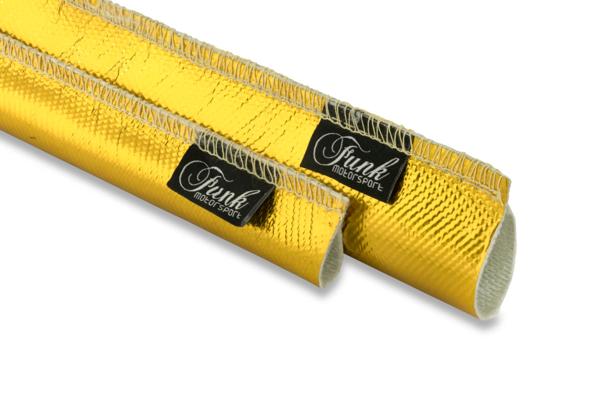 Funk Motorsport Gold Heat Sleeving (sewn)